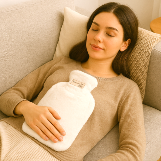 Bouillotte chaude pour soulager les règles douloureuses Muse sublime