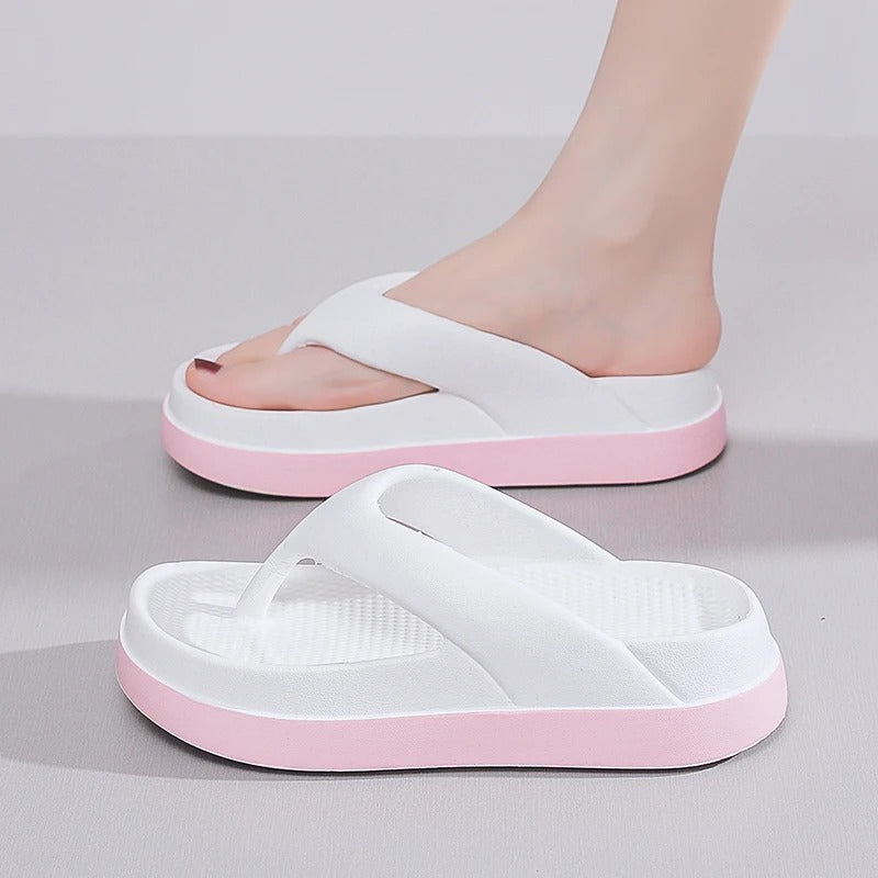 Tongs plateforme anti chocs Muse sublime