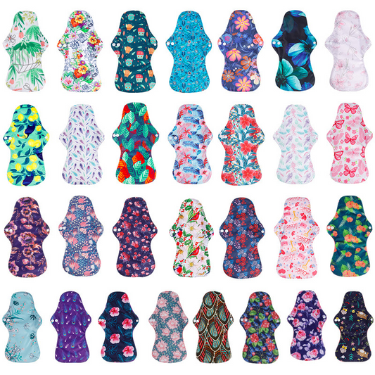 Serviettes hygiéniques lavables