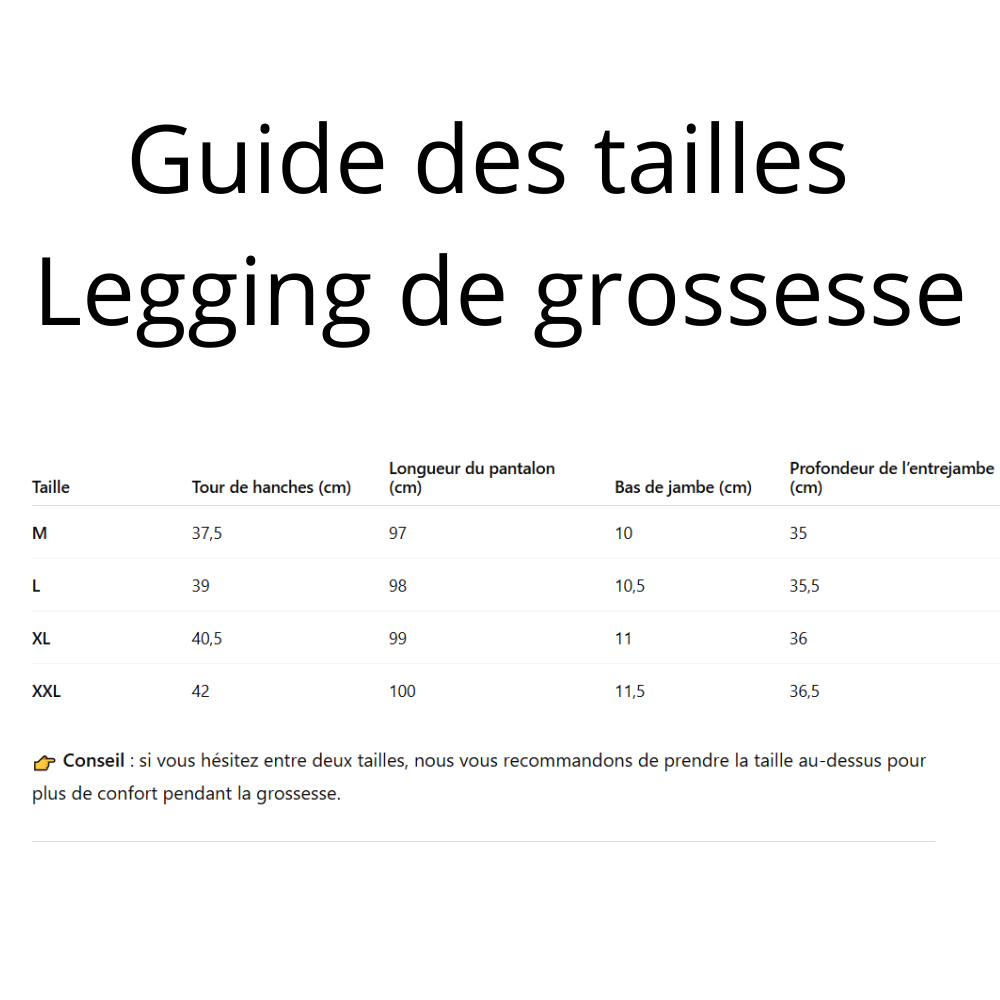 Legging de grossesse MUSE SUBLIME