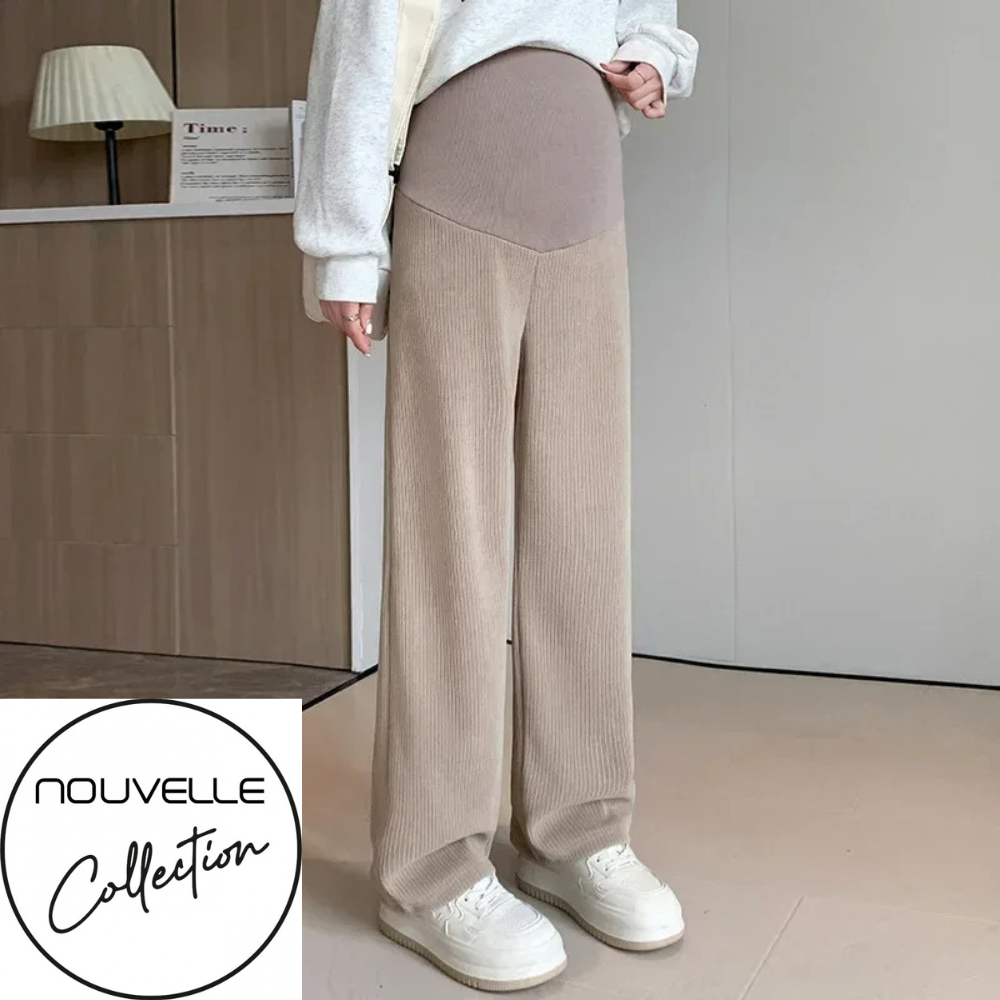 Pantalon de grossesse en velours MUSE SUBLIME